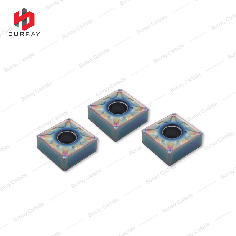 SNMG120404-MA Indexable Turning Insert SNMG Carbide for Machining Steel, Stainless Steel and High-heated Alloys PVD Coated