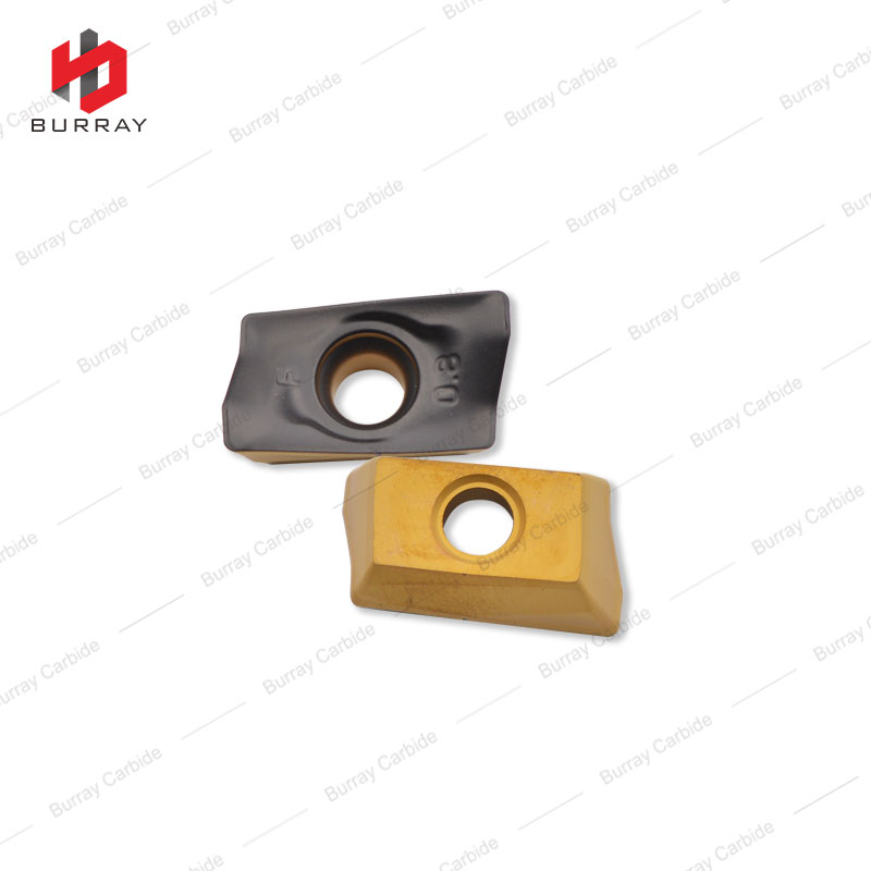 Positive Rhombic ADMT160608R-F56 Indexable Inserts with Bi-color for Milling