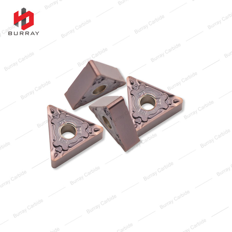 Indexable Carbide Insert TNMG160408 Tungsten Cutting Turning Tools with PVD Coating for Steel