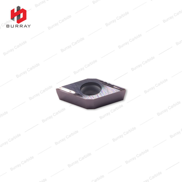 DCGT11T302ER-U Single-sided Tungsten Carbide Turning Inserts with PVD Coating
