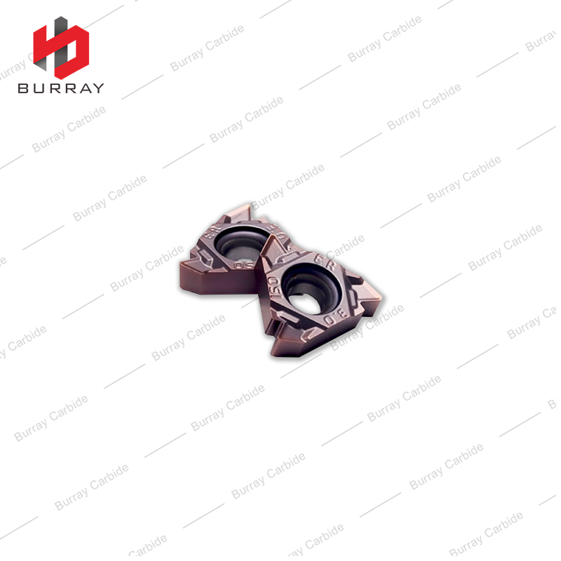 CNC Threading insert 16ER300ISO-TLZ PVD Coated for Machining Steel and Stainless Steel 