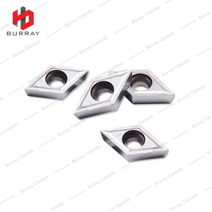 CNC Lathe Turning Inserts DCMT11T304-TF Boring and Turning of Aluminum Alloys, Steel and Stainless Steel Machining