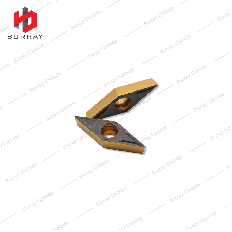 CNC Tools Turning Inserts VBMT160404-PF for Precision Machining with CVD Coating for Machining Steel and Cast Iron