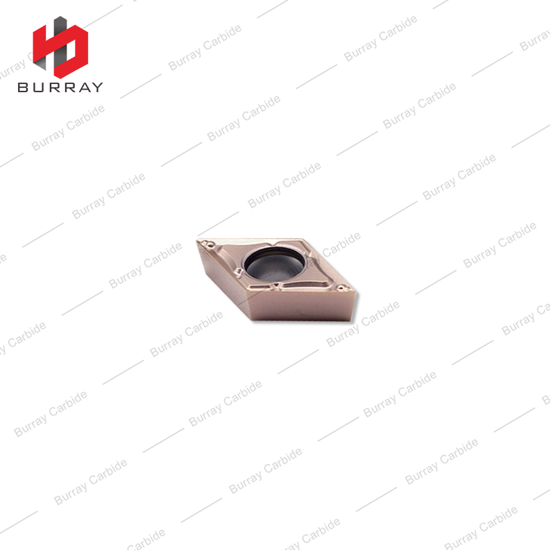 DCMT11T304-73 CNC Rhombic Insert with PVD Coated External Turning Boring Insert for Stainless Steel