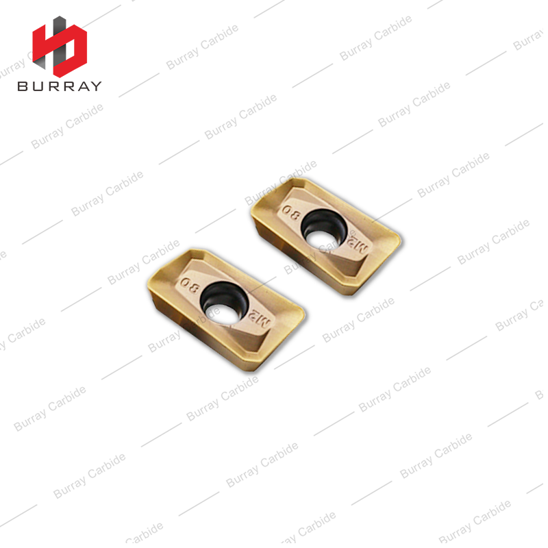 Indexable Milling Insert for CNC Machine Tools APMT1135PDER-M2 for Steel and Stainless Steel Machining with PVD Coating