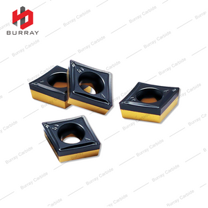 Carbide Inserts CNC Turning Parts Machinery CCMT09T304-63 with CVD Coated for Steel Roughing Machining