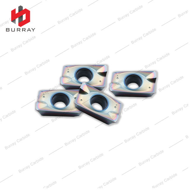 APMT160408 Colorful high-hardening hardened stainless steel Machining CNC milling inserts with CVD Coating