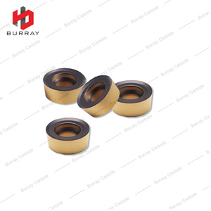 CNC Round Insert RCMT0803NO-DZ Milling Insert with CVD Coating for Roughing and Semi-finishing of Steel Workpieces