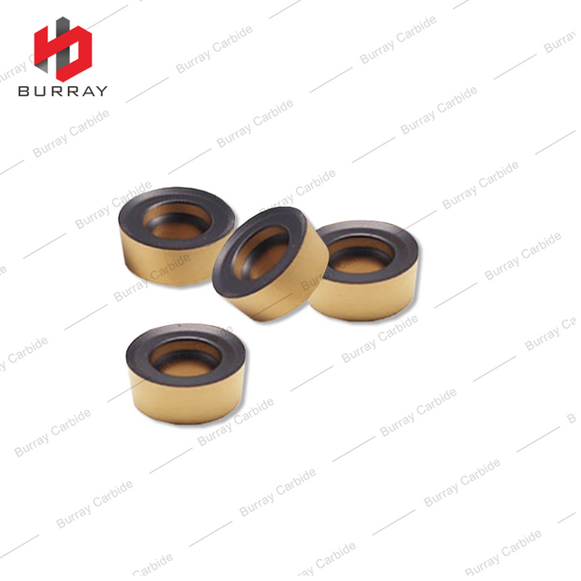 CNC Round Insert RCMT0803NO-DZ Milling Insert with CVD Coating for Roughing and Semi-finishing of Steel Workpieces