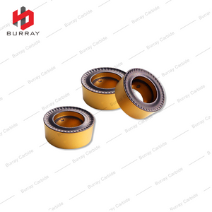 CNC Round Inserts RCMT1204MO Milling Inserts with CVD Coating for Steel and Stainless Steel