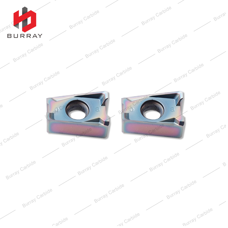 Tungsten Carbide Inserts LNMU High Feed Shoulder Milling Insert LNMU15T608SGE Machining for Hardened Steel and Superalloys