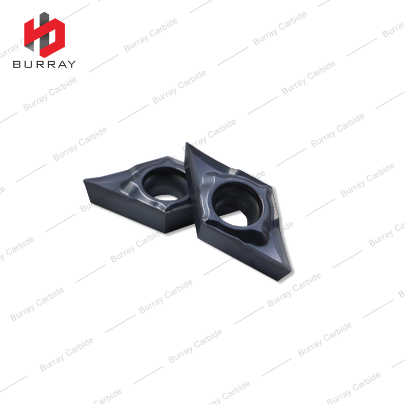 Rhombic CNC Turning Insert for Swiss-type Lathe Internal Bore Finishing for Steel and Stainless Steel DCGT070201-CL