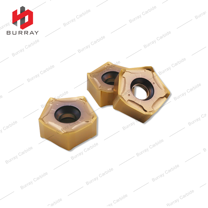 PNMU090508XER High-Feed Milling Insert 5 Flute for Heavy-Duty Roughing Face Milling Cutter for Steel PNMU