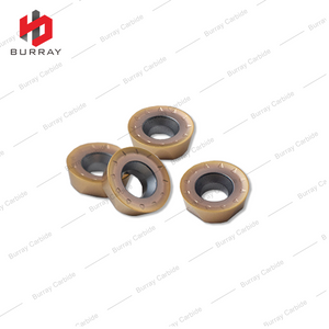 RPMT08T2MO-JS Tungsten Carbide Turning Tool CNC Lathe Milling Insert for Steel and Stainless Steel