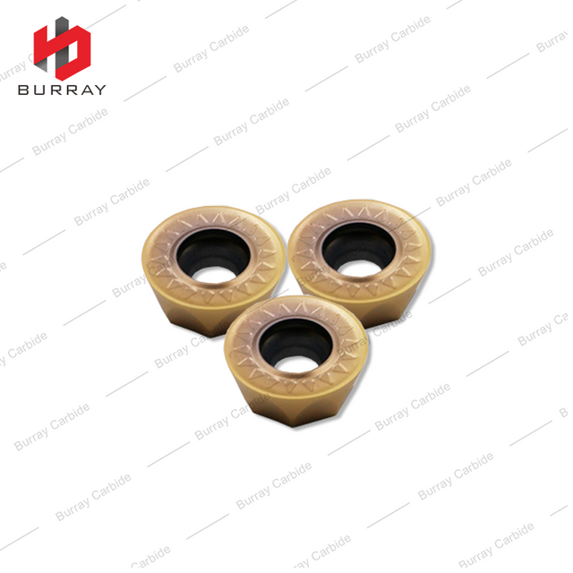 Carbide Round Milling Cutter Insert RPMT1204MO-JS for Milling Stainless Steel and Steel Workpieces