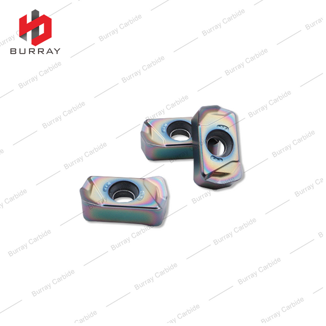 Double Sided High Feed Roughing Insert LNMG0303R-LG CNC Milling Insert Colored Coating
