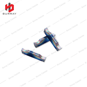 Tungsten Carbide Grooving Inserts MGGN for CNC Cutting Tool MGGN200/300-Q-8 for Color Titanium Alloy OEM Customized Support