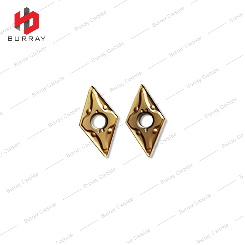 55-degree Rhombic Carbide Turning Inserts DNMG110408-MA for Steel for Steel with CVD Coating