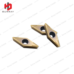 CNC Cutting Tools VCMT Carbide Insert Turning Inserts VCMT160404 08 MS with 35° Rhombic 7° Positive Flank Inserts