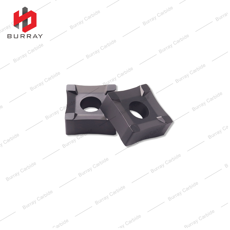 Tungsten Carbide Inserts SNMX1907-R35 Carbide High Feed Milling Inserts SNMX Square Shape
