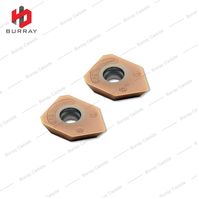 CNC Milling Cutter Tools R245-12T3E-W 1020 Carbide Milling Insert for Processing Cast Iron