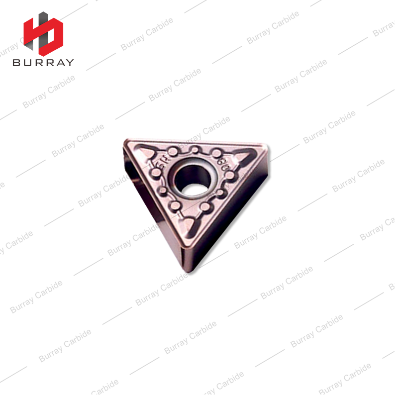 Tnmg1604 Carbide Inserts Triangular Turning Insert for Stainless Steel Machining TNMG160408-JMS with PVD Coating