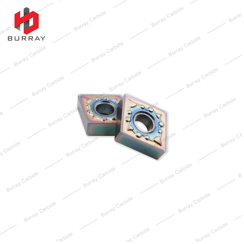 CNMG120408-MS Carbide Insert High Hardness Turning Tool Colorful Coating