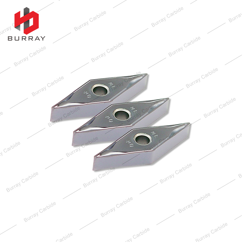 VCMT Lathe CNC Cutting Tool Carbide Insert Metal Ceramic Turning Insert VNMG160404-63 for Aluminium Machining