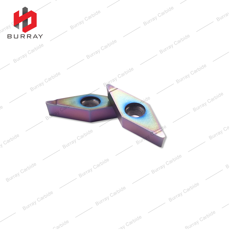 Cemented Carbide Cutting Tools VCMT160408-N Carbide Turning Insert VCMT Inserts with PVD Coated for Titanium Alloy Quenched Steel 