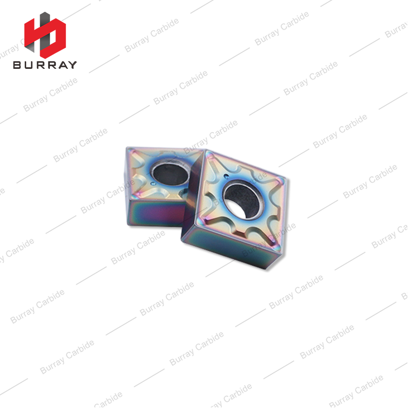 CNC Turning Insert SNMG120404/08/12-MA with PVD Coated for High-Hardness Quenched Steel Machining