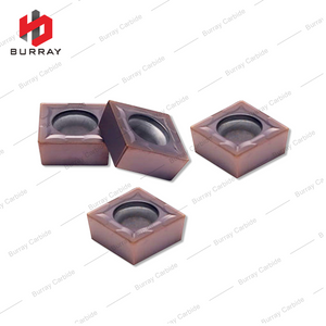 SCMT CNC Turning Insert SCMT09T304-TF Carbide Square Boring Inserts with PVD Coated for Steel and Stainless Steel 