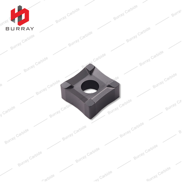SNMX1904-R35 High Feed Heavy Duty Insert Square Negative Double Sided 8 Edges Carbide Milling Inserts 