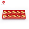 VBMT160404-HQ Tungsten Carbide Turning Insert with Yellow CVD Coating