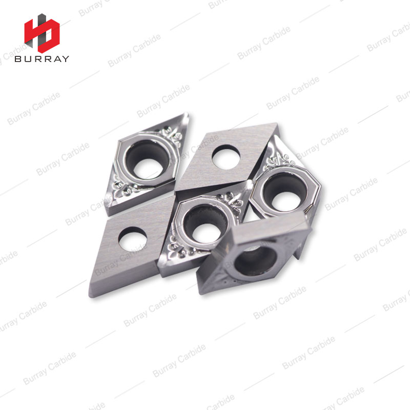 Professional Indexable Turning Insert DCGT070204-LH Tungsten Carbide Boring Insert for Aluminum