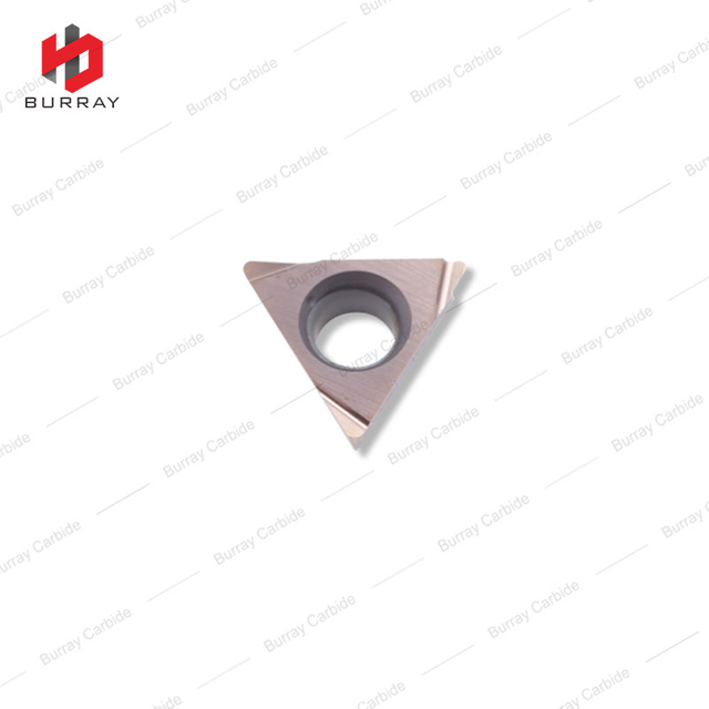 TPGT090204L Positive Triangular Turning Inserts for Machining Steel and Stainless Steel