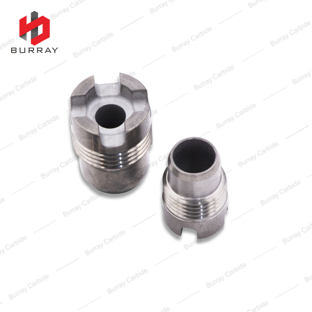 Cemented Tungsten Carbide Cross Groove Thread Nozzles 