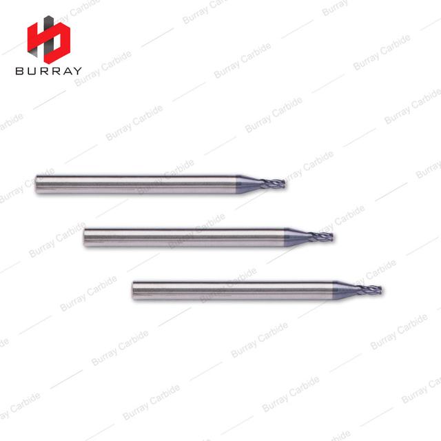 Carbide 4-Flute Corner Radius End Mill