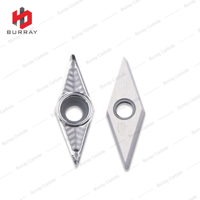 VCGT110304 Carbide Cutting Tool for Lathe Aluminum Finishing
