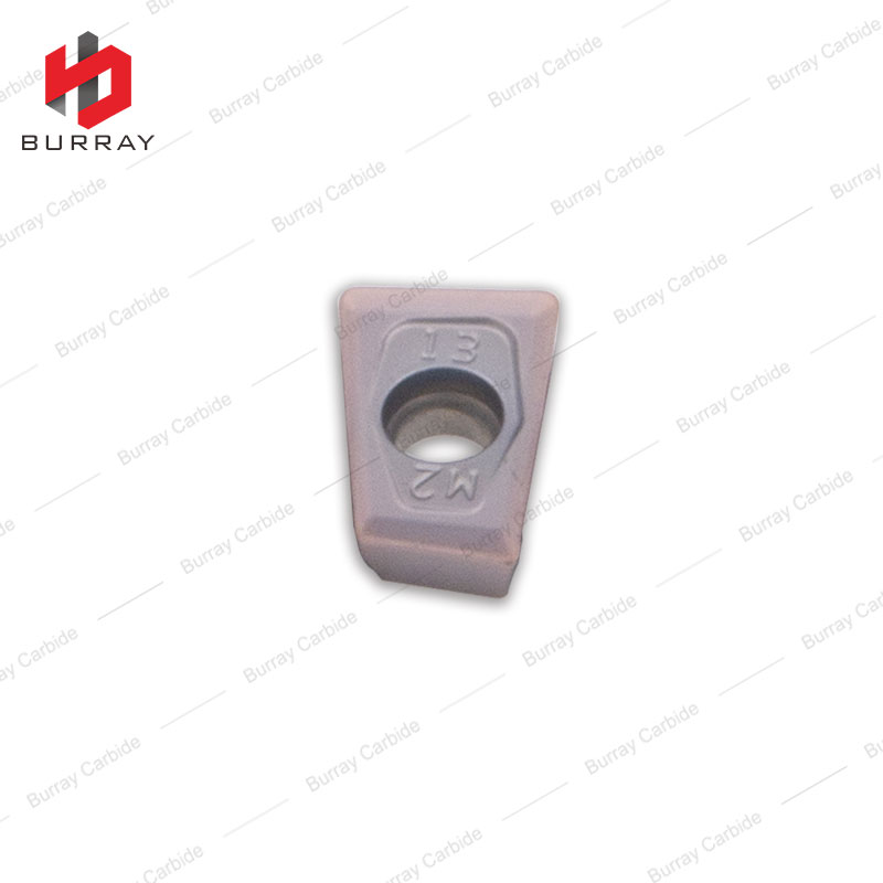 High Performance QOMT1342R-M2 CNC Carbide Milling Insert for Rotary Cutters