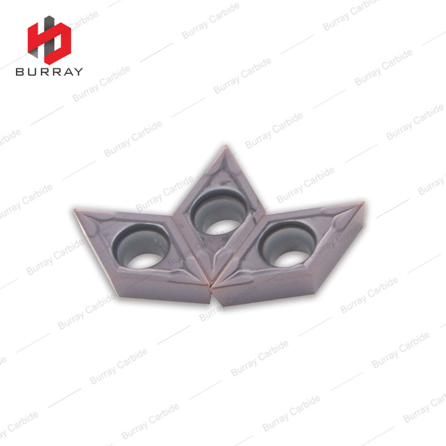 High Performance DCMT11T302-TF Tungsten Carbide Turning Insert