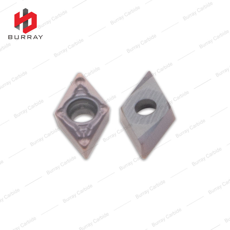 DCMT070204-MV High Quality CNC Lathe Tools Cutting Inserts with PVD Coating Internal Turning Carbide Inserts For Steel