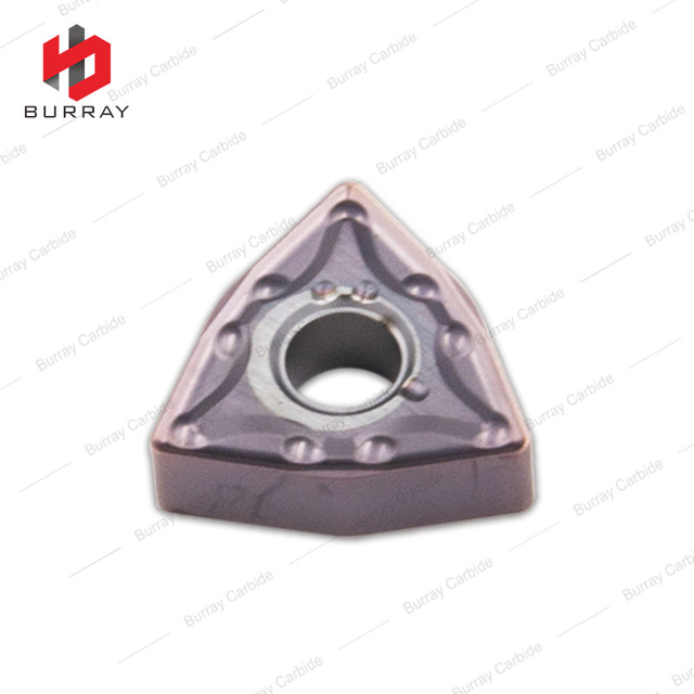 Modular Turning WNMG080408-SL Trigonal Inserts , Tangential Indexable Insert, Turning Inserts