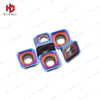 Colorful Inserts SEMT1204AFSN Indexable Tungsten Carbide Milling Inserts with PVD Coating