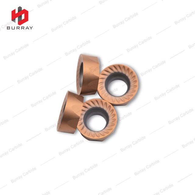 RCMT10T3MO Carbide Lathe Tool Plate,Turning Insert For Steel, TiN, TiCN & Al2O3 Coated, 10 mm Inscribed