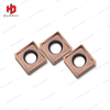 SNMX1205ZNN-F57 Carbide Milling Insert TiCN/Al2O3/TiCN Finish, 1/2" Long x 0.252" Thick