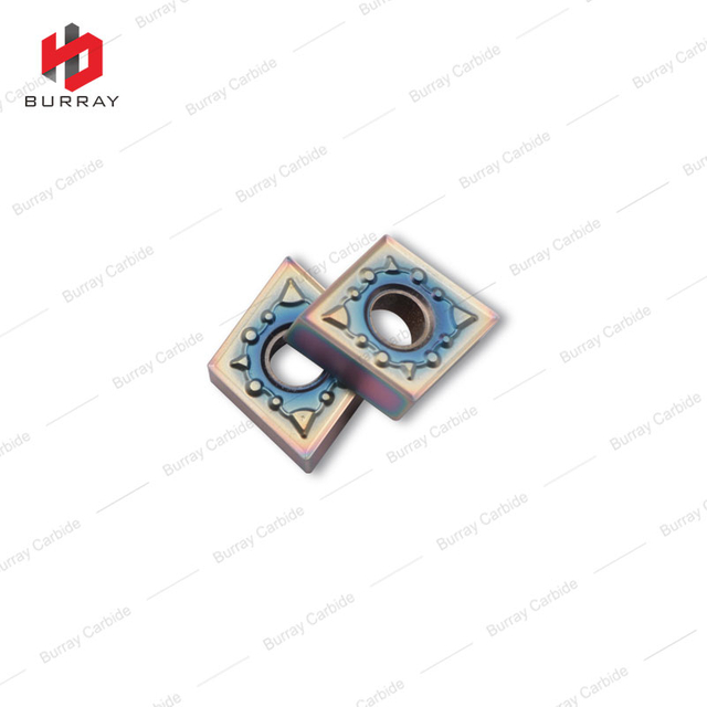 High-hardness turning tool CNMG120404-MS with color coating 