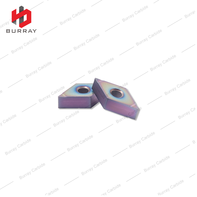 CNC Turning Inserts for Hardened Steel and High-hardness Steel DNMG150604-N with Colored PVD Coating for Stainless Steel Turning