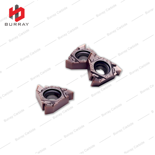 CNC Threading insert 16ER300ISO-TLZ PVD Coated for Machining Steel and Stainless Steel 