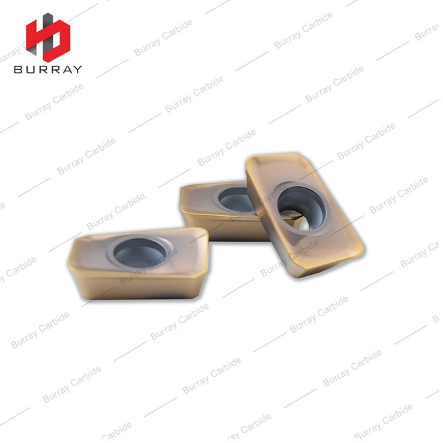 CNC Face Milling Insert, Cemented Carbide APMT160416PDER-F for High Feed Stainless Steel Machining