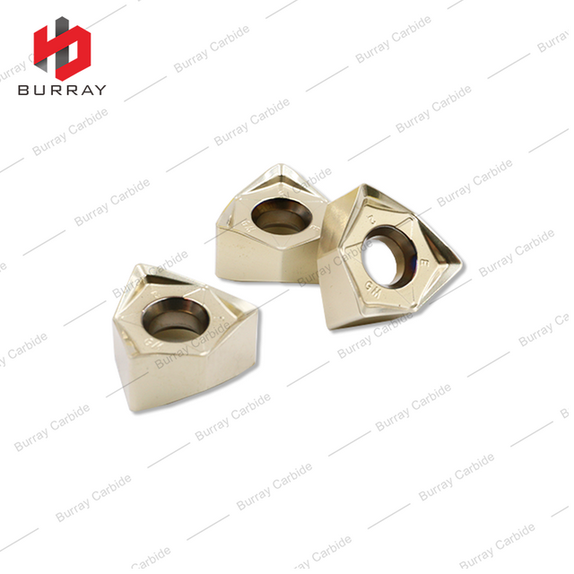 CNC High Feed Titanium Alloy Heavy Milling Cutter Insert WNMU080608EN-GM for Face Mill Cutter